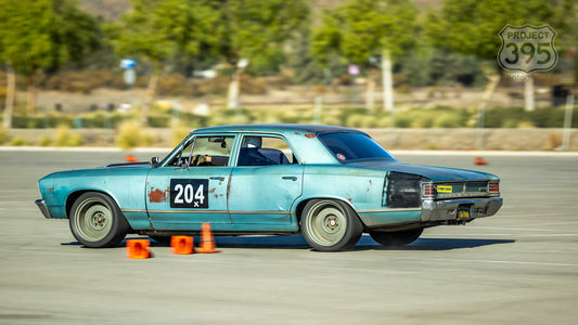 P395 Crewcab at the PCA-LA Autocross Championship Series 12/10/2023