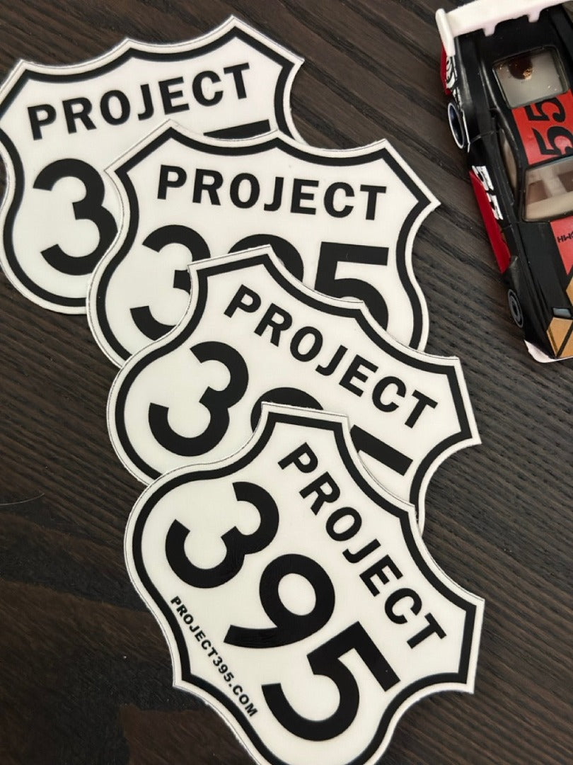 Project 395 Sticker Pack (includes 4)