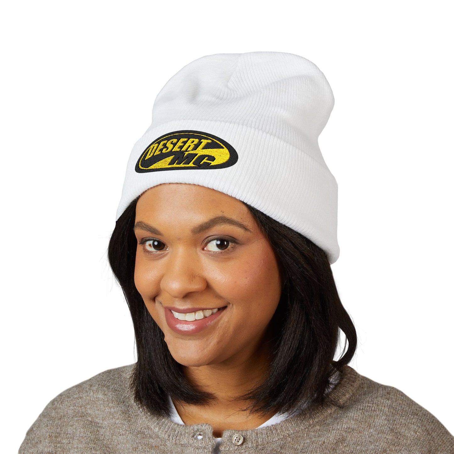 Desert Motorcycle Club Classic Cuffed Beanie (Embroidery)