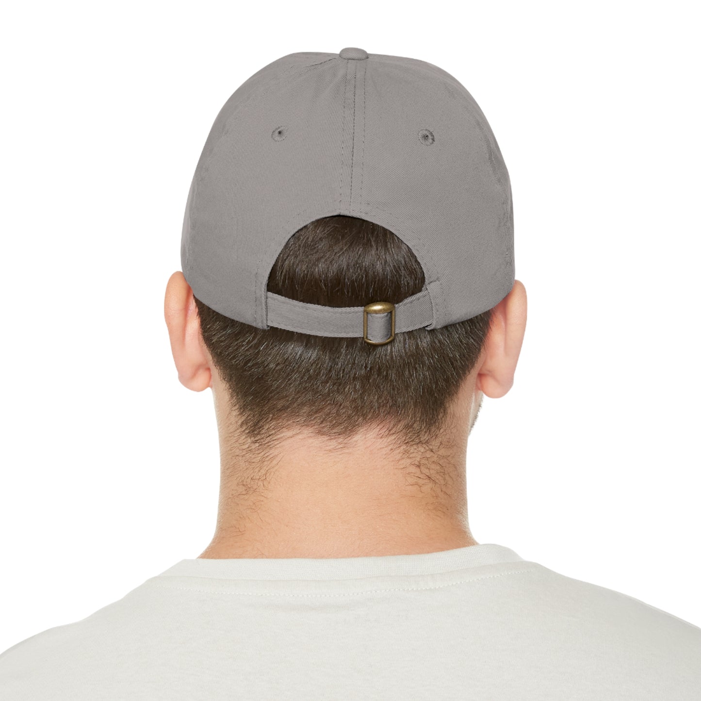 Stunt Driver Dad Hat with Leather Patch (Rectangle)