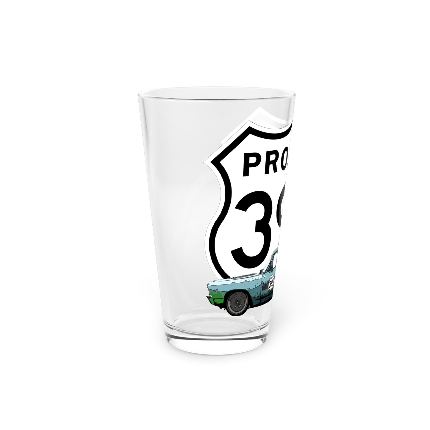 Crew Cab Pint Glass, 16oz