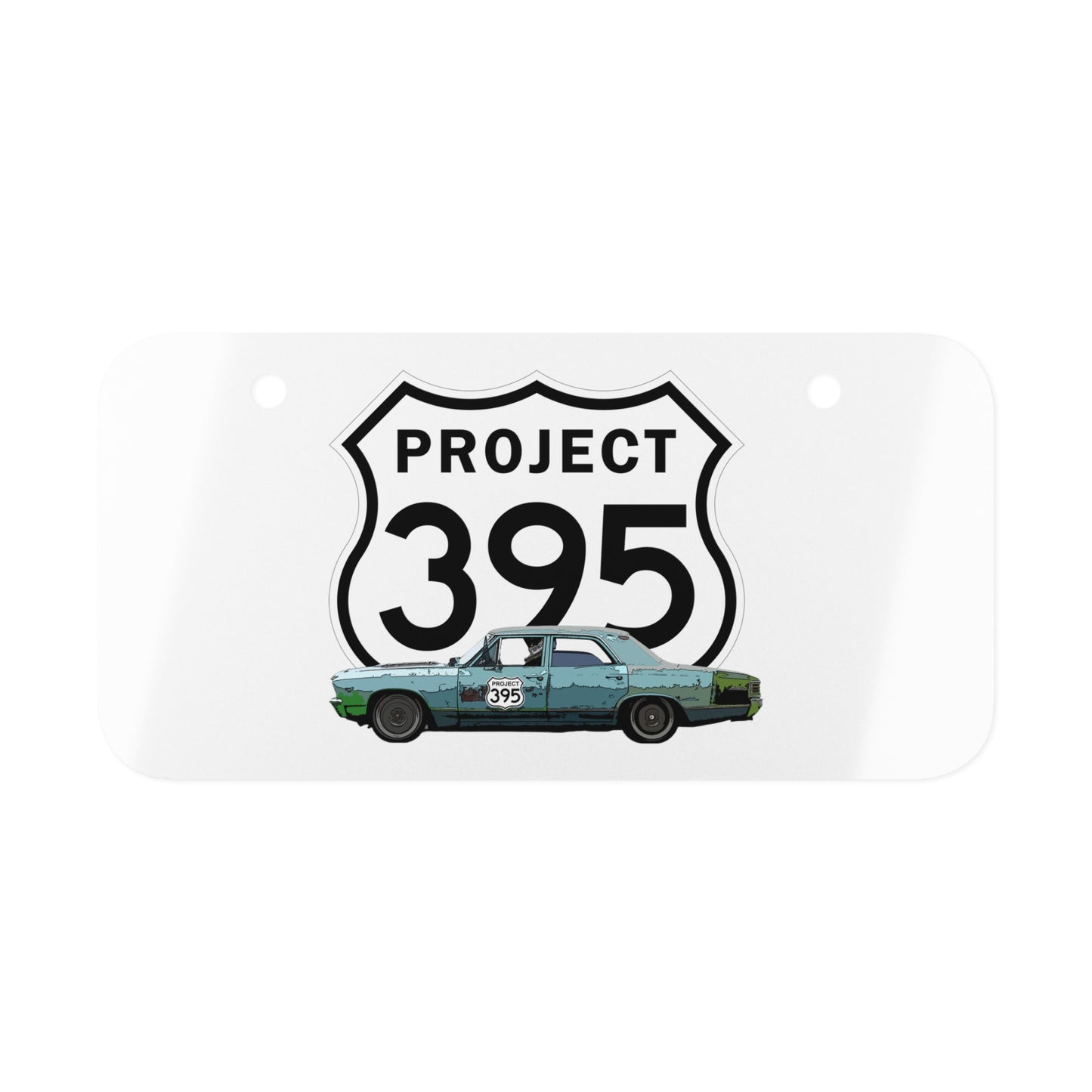 Mini License Plate